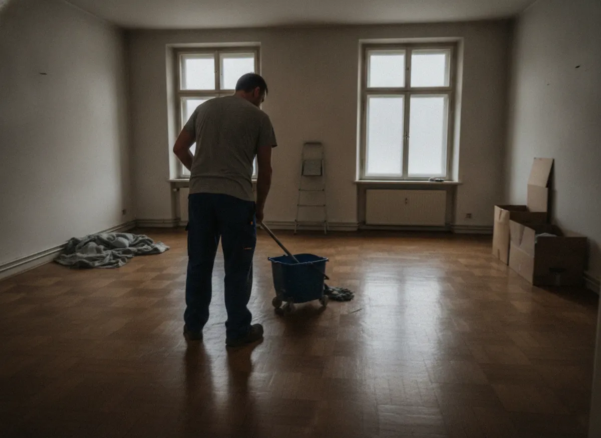 Reinigungsfirma in Winterthur – Bodenreinigung in einer Altbauwohnung